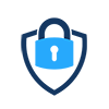 Secure your online privacy with AdGone's ad blocker. This lock icon signifies the protection of personal information from online ad trackers.